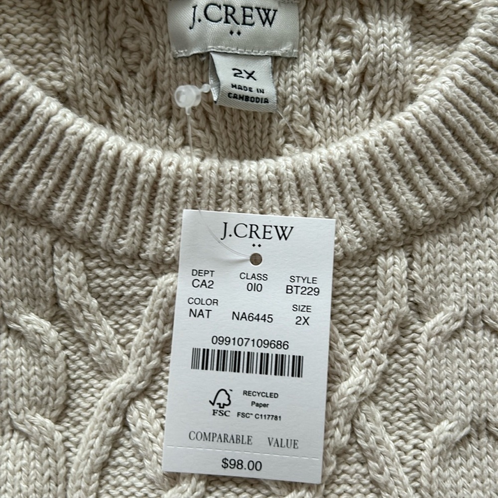 J.Crew sweater